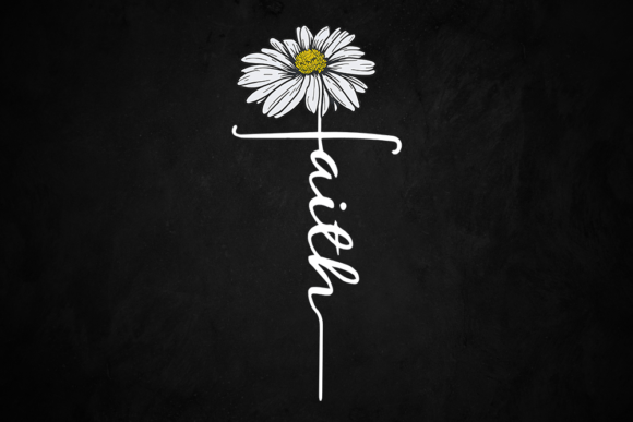 Faith Daisy Christian Believe Positive: Design Review