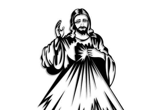 Jesus Christ Svg Jpg Png Ai Christ s Graphics