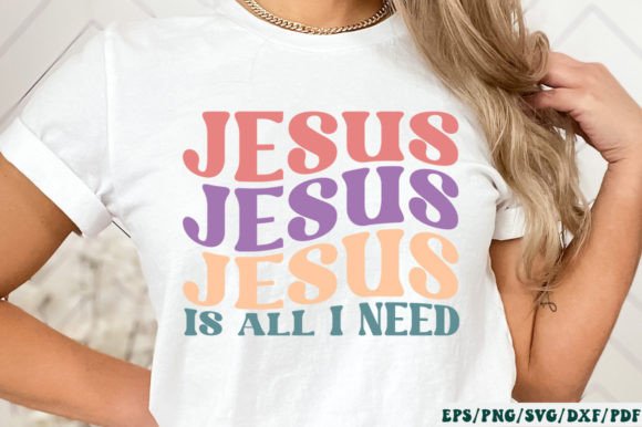 Jesus is All I Need SVG: Graphics for Christian Crafts