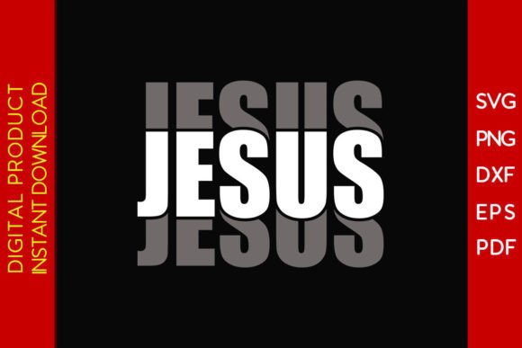 Jesus SVG Cutting File: Graphics and Crafts