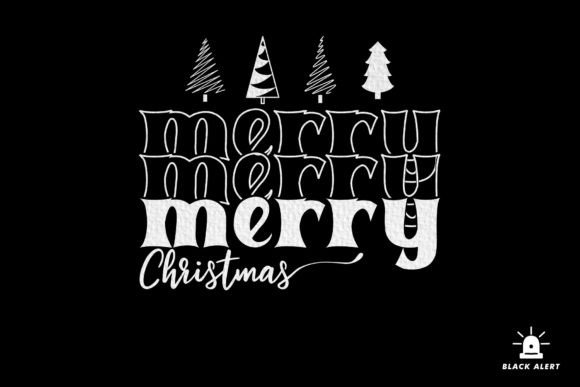Merry Christmas Tree Boho Christian SVG for Branding